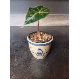 Beaumont Brothers Pottery Snowman Planter | Handmade Stoneware | BBP Mark